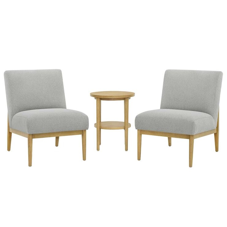 Thomasville Fabric Chair And Accent 3 Piece Table Set Thomasville Fabric Chair And Accent 3 Piece Table Set