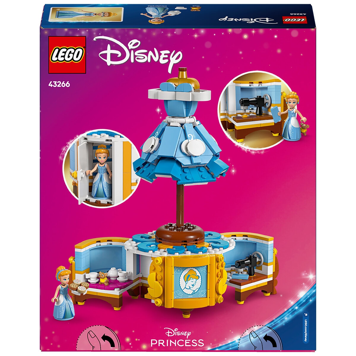 LEGO Disney Princess Cinderella’s Dress 43266