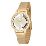 JAG Como Gold Stainless Steel Mesh Bracelet Women's Watch J2705A JAG Como Gold Stainless Steel Mesh Bracelet Women's Watch J2705A