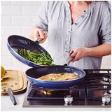 Blue Diamond Nonstick Ceramic Frypans 2 Pack