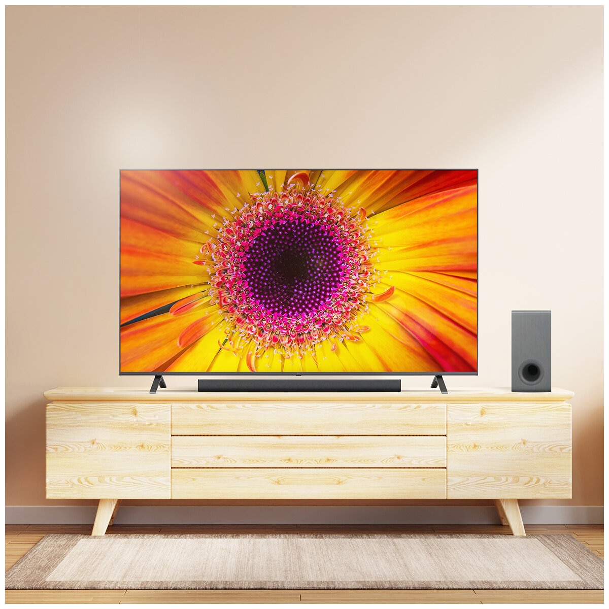 LG UR80 86 inch 4K Smart UHD TV with Al Sound Pro 86UR8050PSB