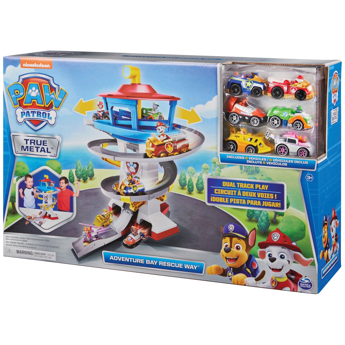 paw patrol speedway playset