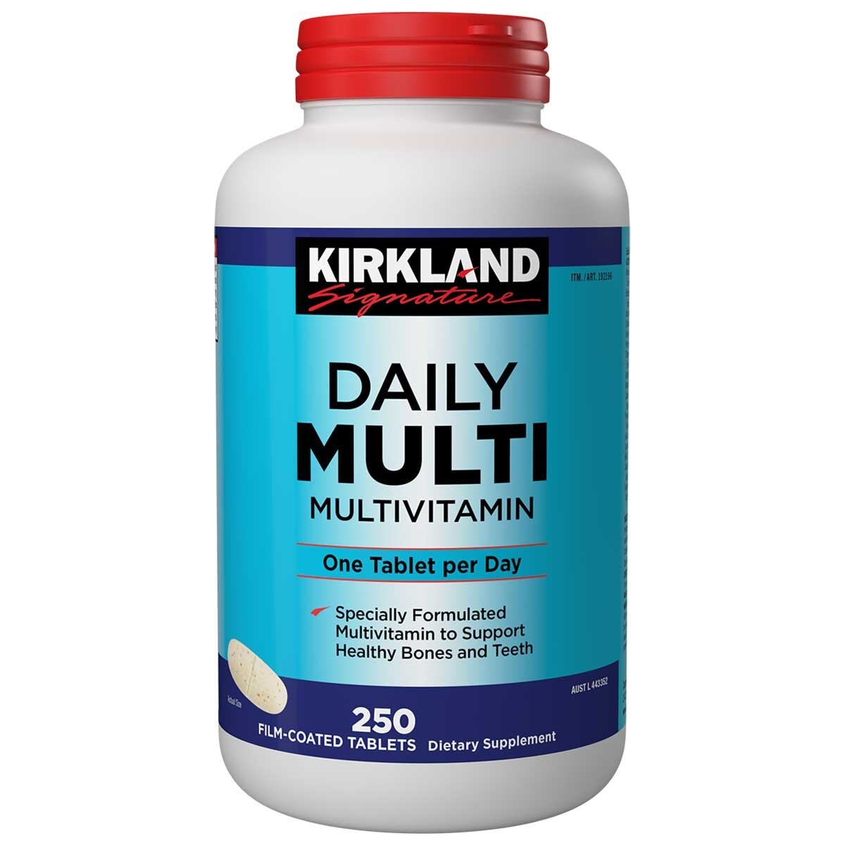 Kirkland Signature Daily Multivitamin 250 Tablets