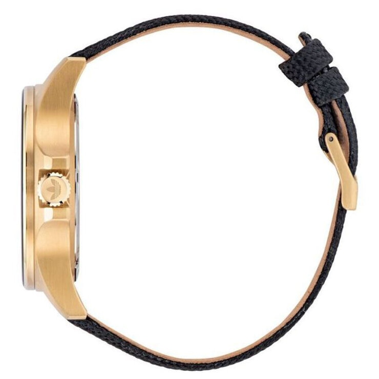 Adidas Originals Expression One Black Dial Watch AOFH23015