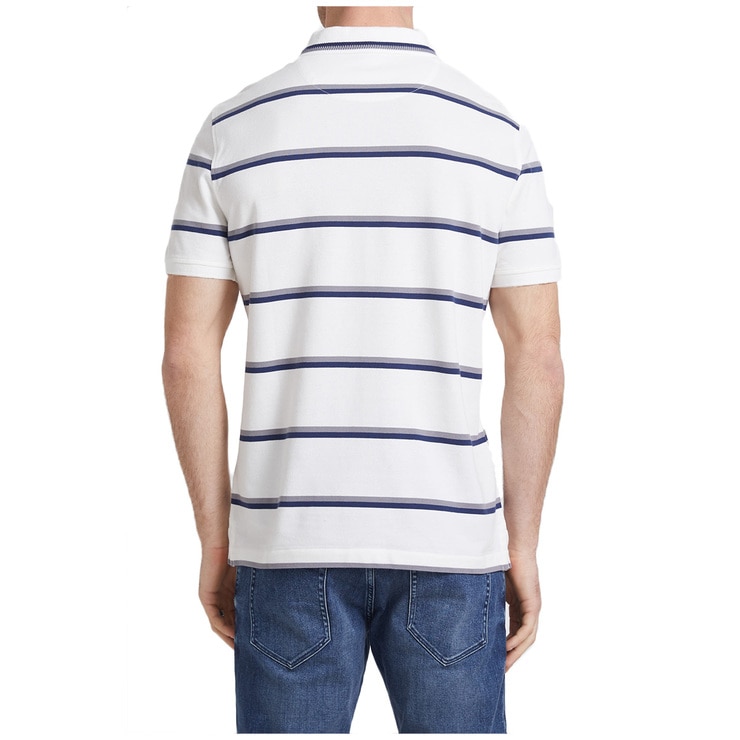 Sportscraft Polo MP36 - White Stripe