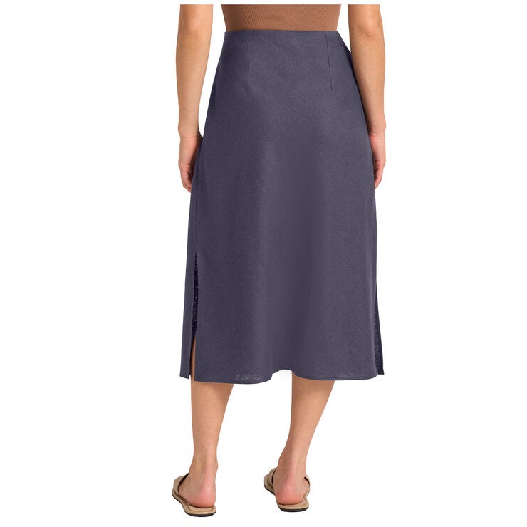 Matty M Women's Linen Slip Skirt