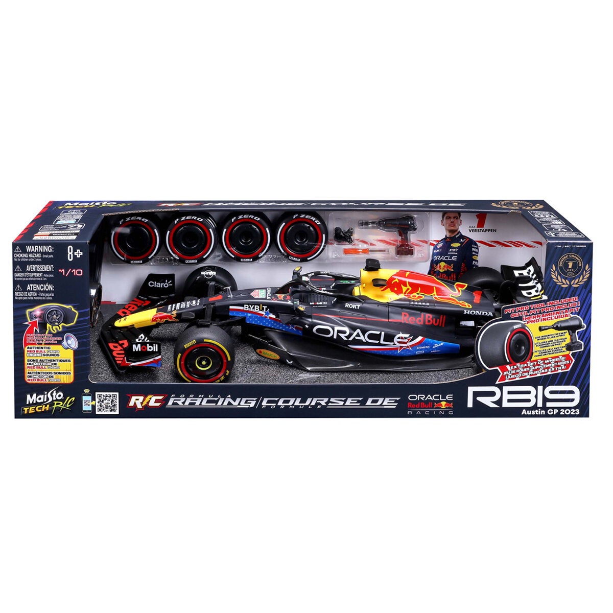 Maisto 1:10 Formula Racing RC Red Bull Verstappen