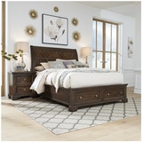 Universal Broadmoore Drey Queen Sleigh Bed