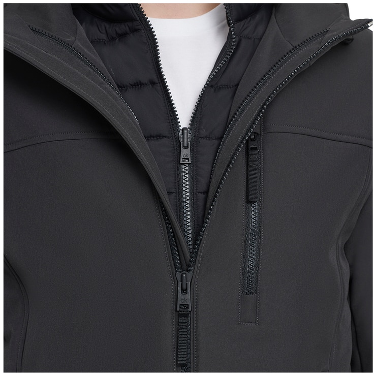 Calvin Klein Men's 3 in 1 Jacket Alloy Costco Australia