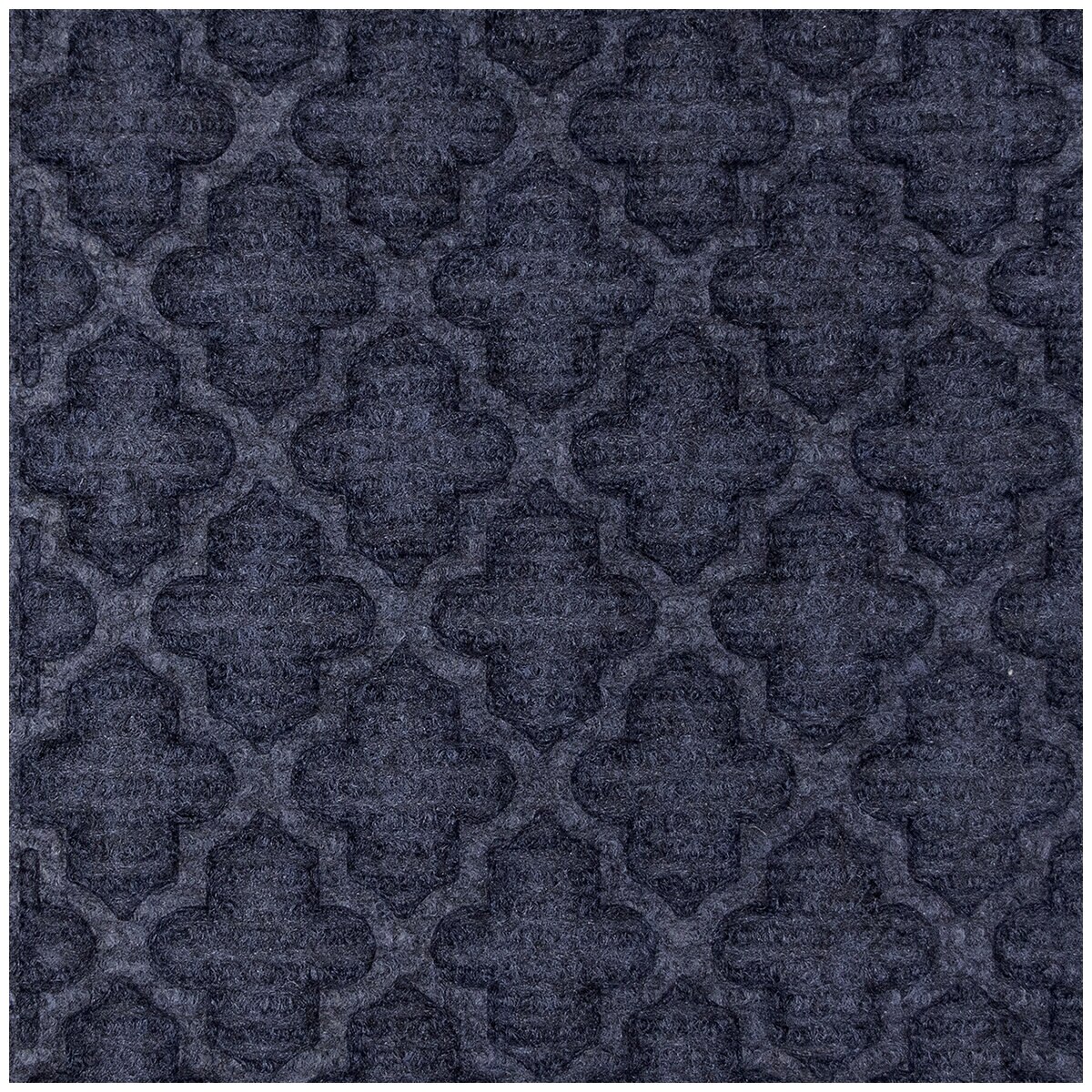 STEPGUARD Door Mat 61cm x 91cm Charcoal Cobalt Blue