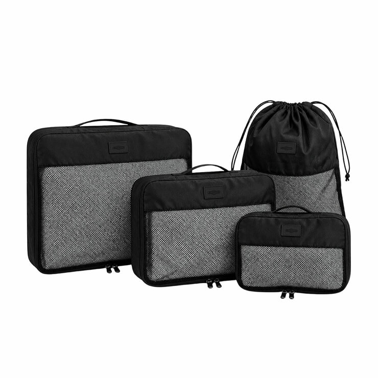 Globite 2 Piece Luggage Set With 4 Piece Packing Cube