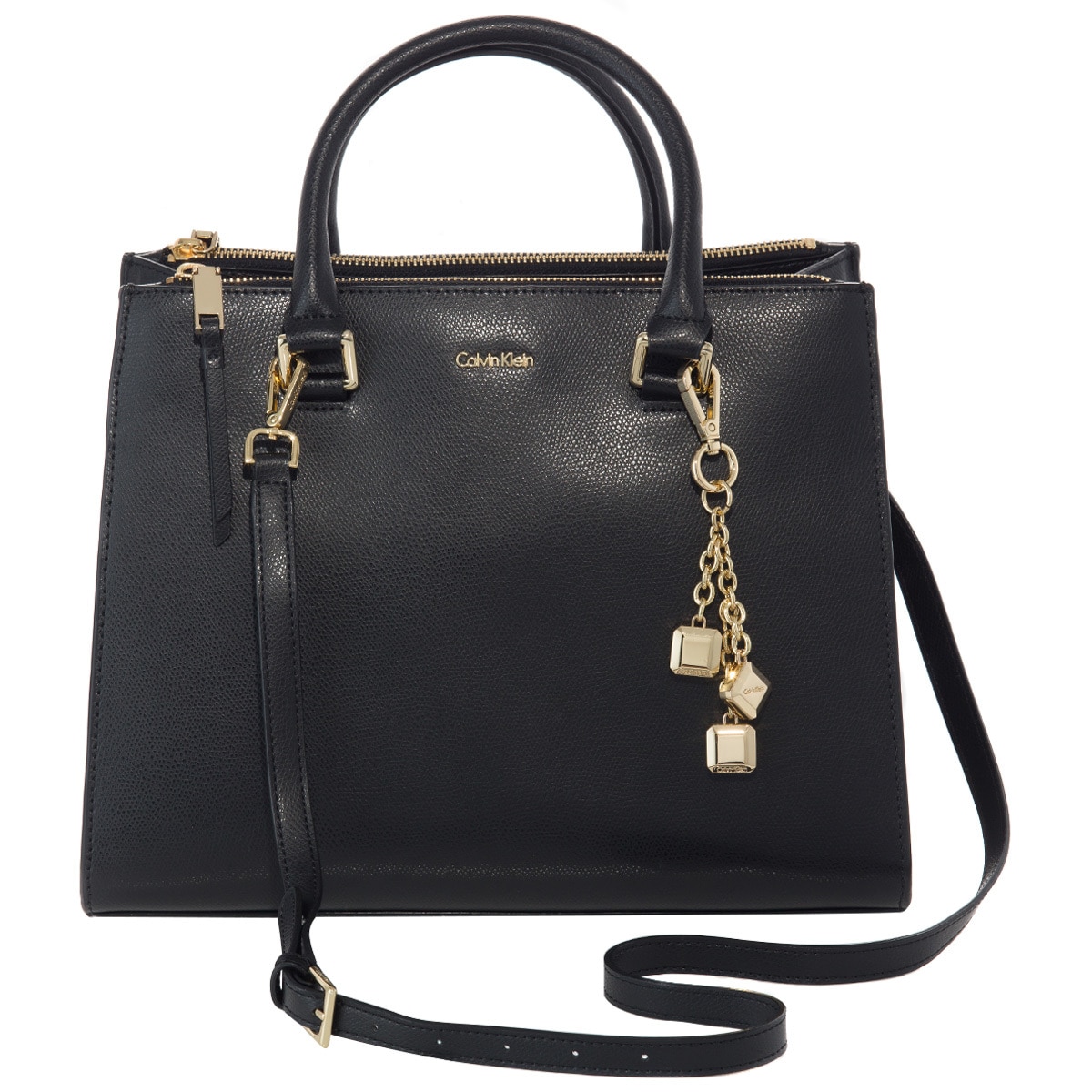 Calvin Klein Mercury Leather Satchel Bag | Costco Australia