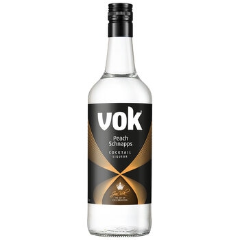 Vok Peach Schnapps Liqueur 1L
