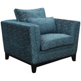 Moran Florence Fabric Chair 2 pack Teal