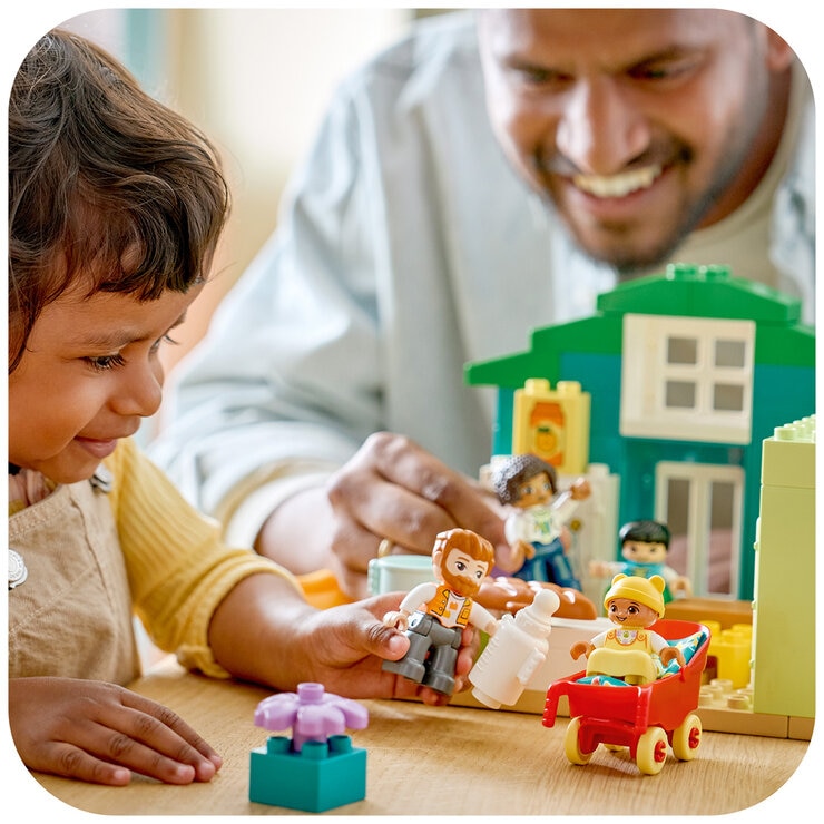 LEGO DUPLO 3 In 1 Modern Family House With Figures 10470