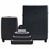 Globite 2 Piece Luggage Set With 4 Piece Packing Cube