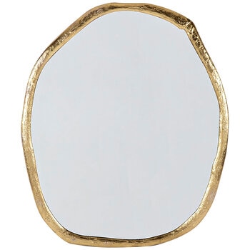 CAFE LIGHTING & LIVING Tasman Wall Mirror Gold