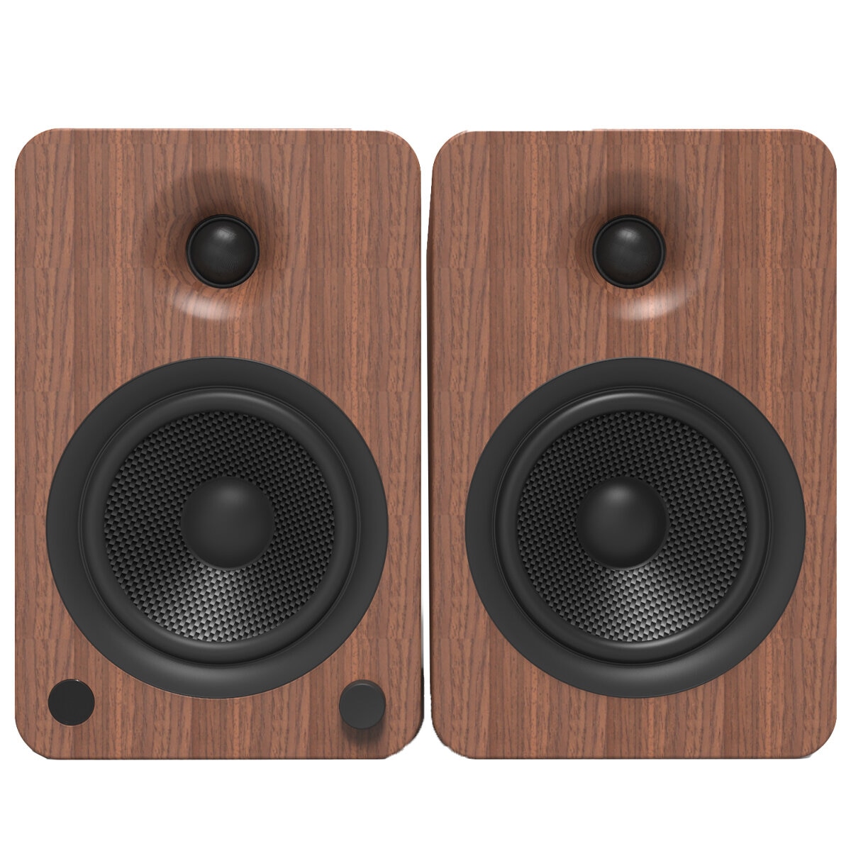 Kanto YU6 200W Powered Bookshelf Speakers Walnut KO-YU6WALNUT-I