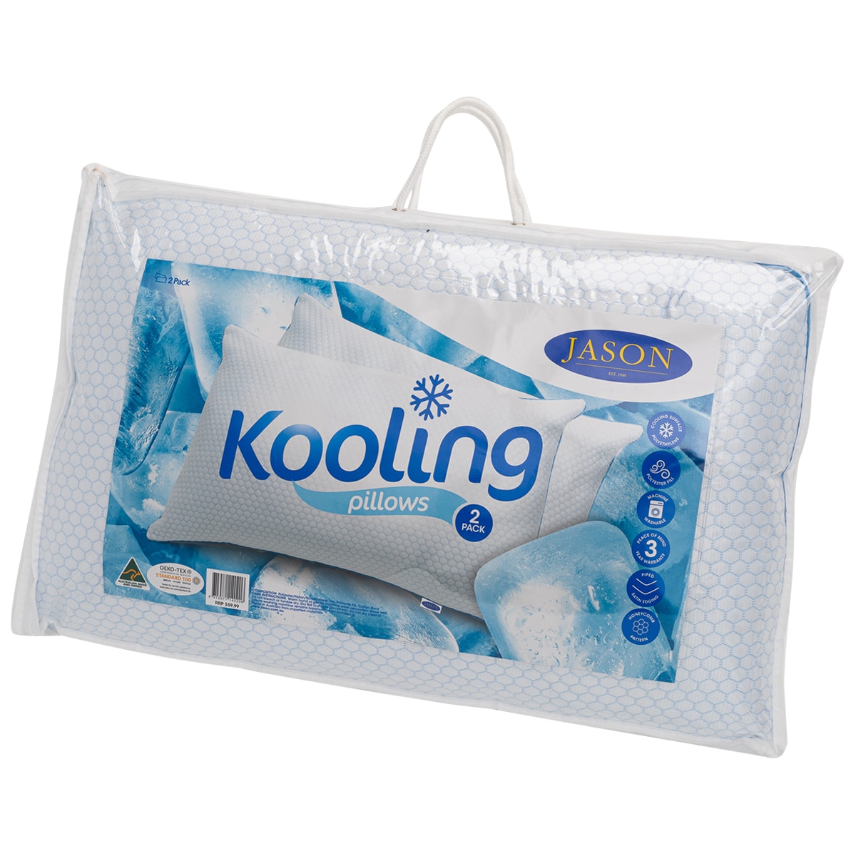 Jason 2 pack Kooling Pillow