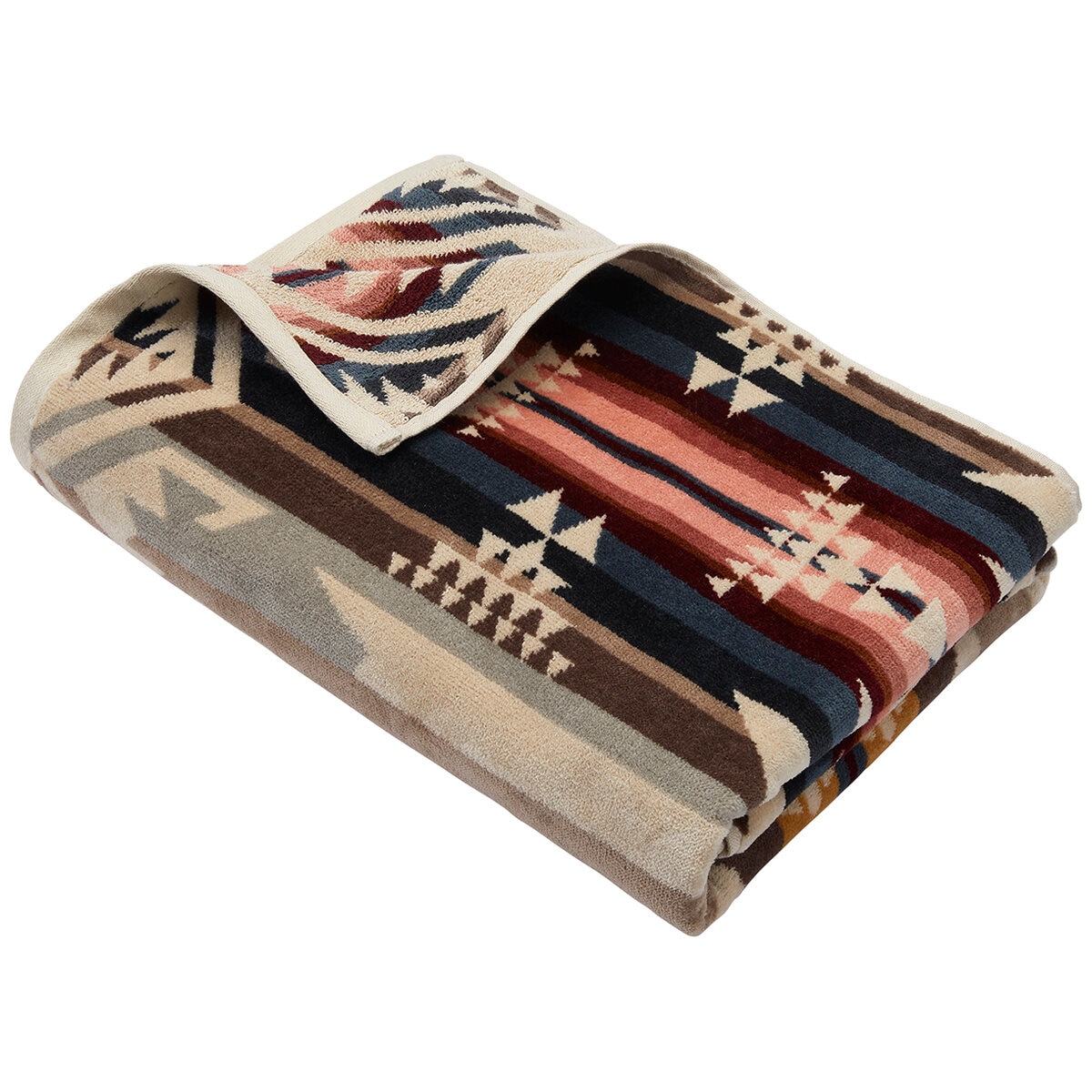 Pendleton Jacquard Bath Towel White