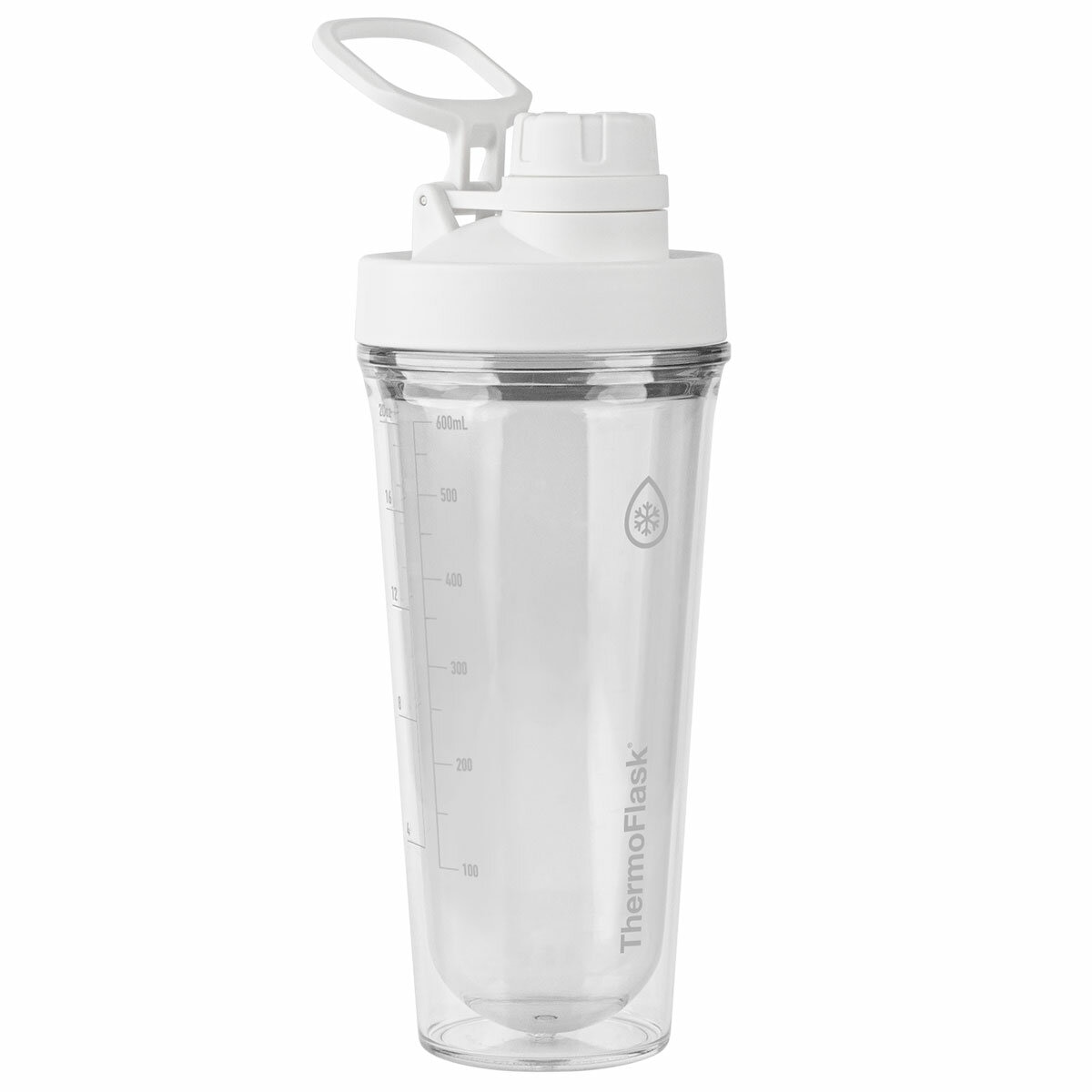 Thermoflask Tritan Shaker Spout Lid With Agitator 710ml 2 Pack Black White