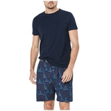 Coast Men's Sleep Set Summer - Navy Boat