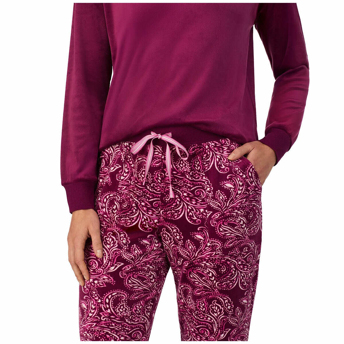 Nautica Women's Fleece PJ Set