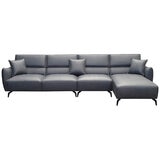Moran Novato 3.0S LHF and RHF Chaise Modular Sofa Moran Gushi Grey Fabric