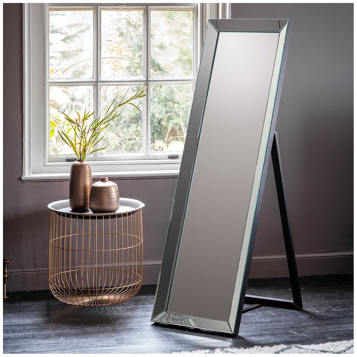 Hudson Living Luna Cheval Mirror 1550x480mm