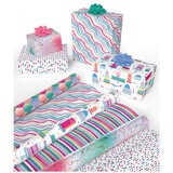 Ks Spring Reversible Trio Gift Wrap