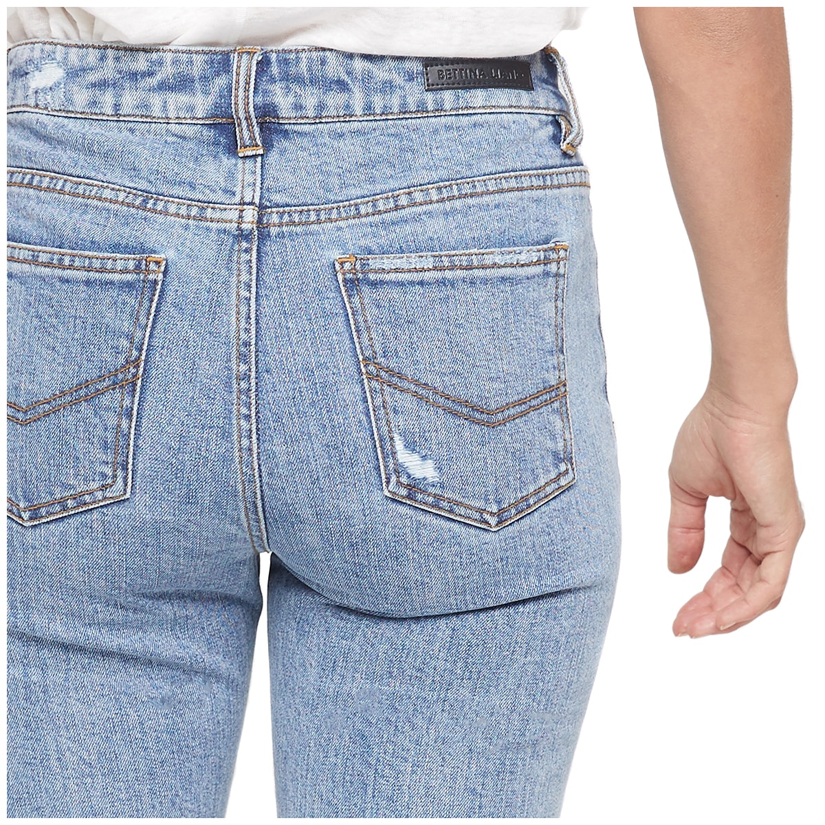 Bettina Liano Women's Straight Leg Jean 