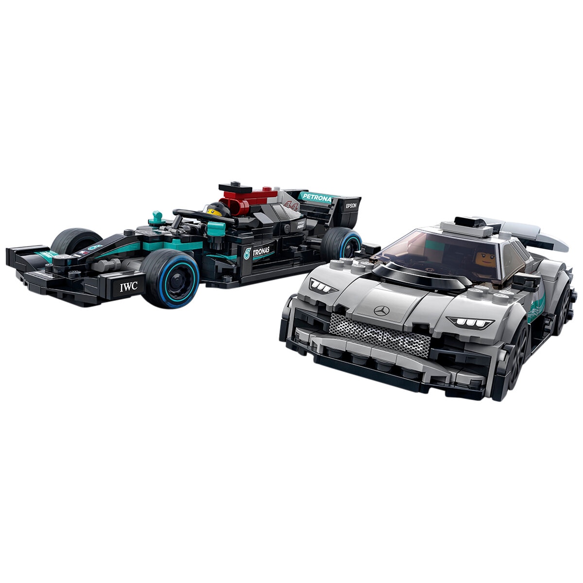 LEGO Speed Champions Mercedes-AMG F1 W12 E Performance & Mercedes-AMG Project One 76910