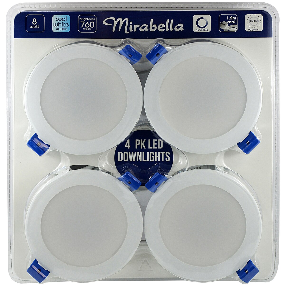 Mirabella Downlight 4 pack
