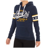 Superdry Women's Airtex Entry Hoodie - Indigo