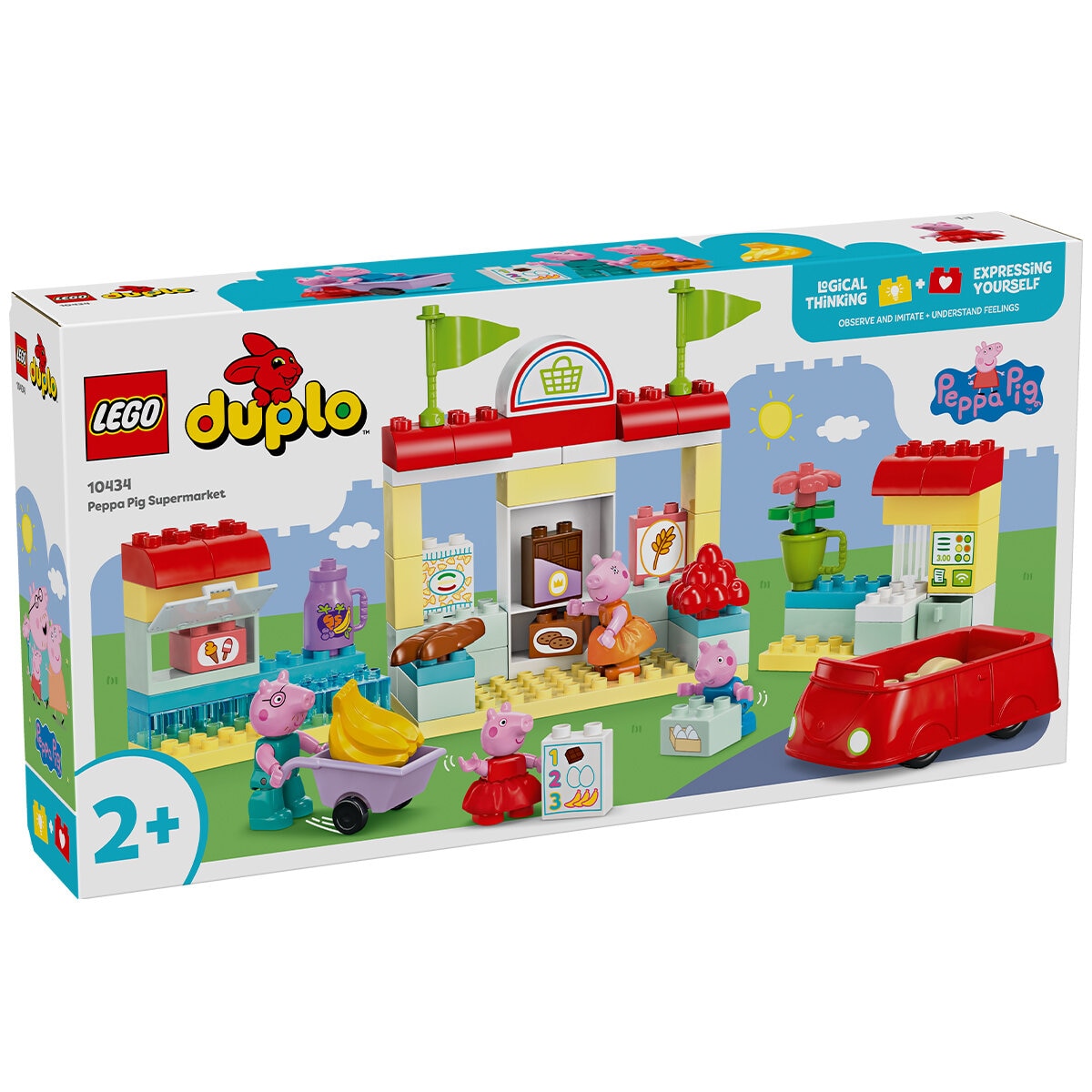 lego duplo peppa pig supermarket 10434
