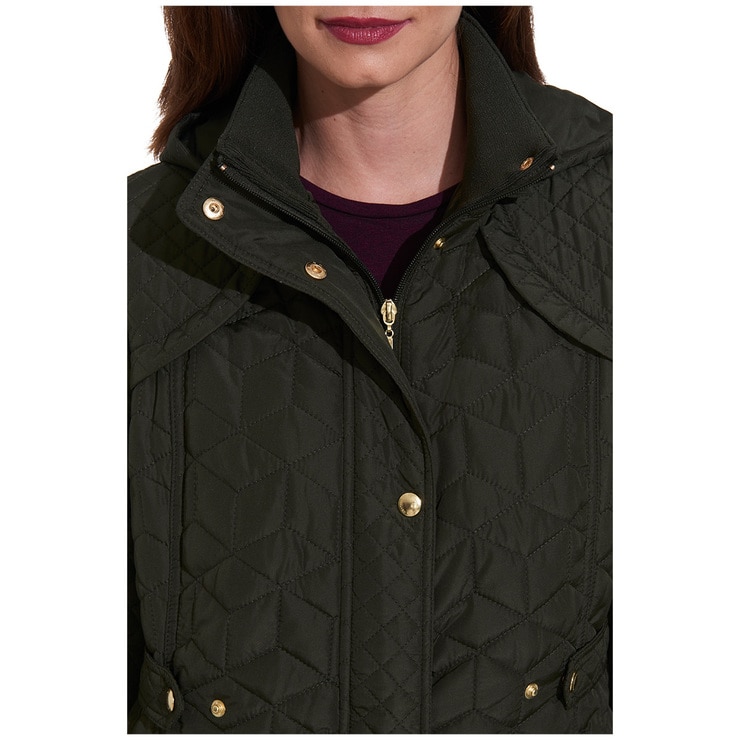 Weatherproof Women's Quilted Kelp Jacket Costco Australia