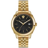 Versace Mens Icon Classic Gold Tone Medusa Watch