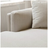 Valencia Bergen Fabric Sectional Lounge Left Chaise Beige Valencia Bergen Fabric Sectional Lounge Left Chaise Beige