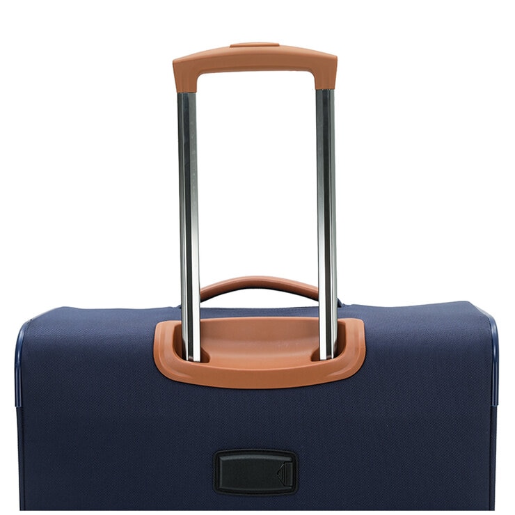 Tosca Park Avenue 3 Piece Luggage Set Navy Tan