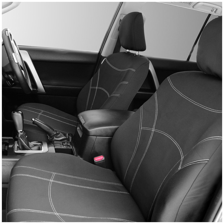 Sperling Getaway Black Neoprene Front Seat Covers