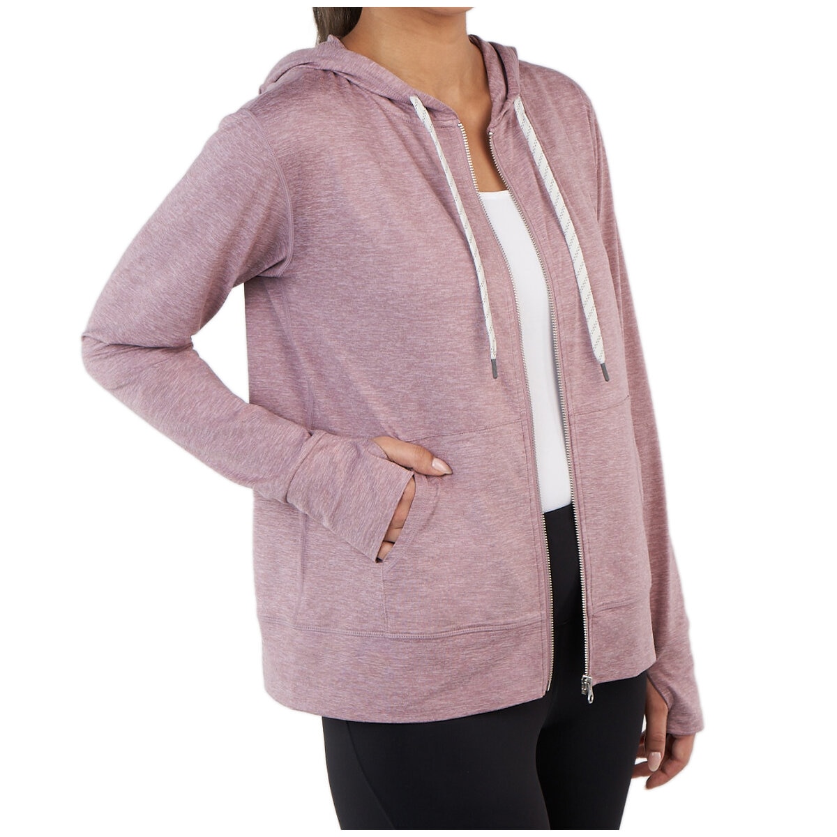 KS Ladies Lightweight Full Zip Hoodie