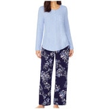 Carole Hochman Women's PJ Set - Heather Blue