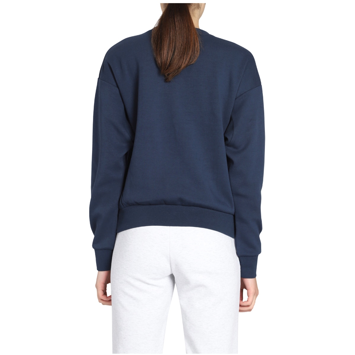 Le Coq Women's Long Sleeve Lia Crew Dark Blue