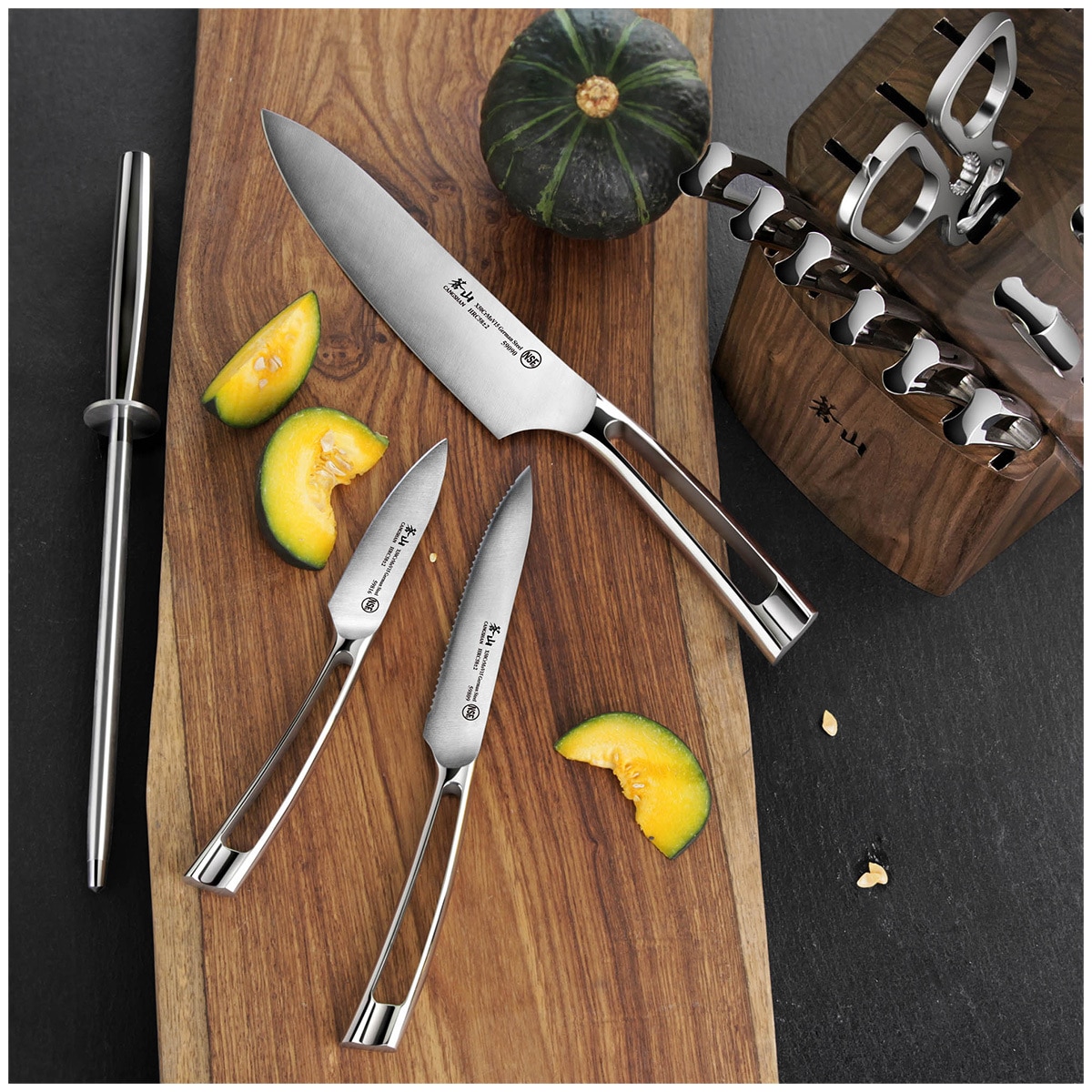 Cangshan N1 Series German Steel 17Piece Knife Set Costco Australia