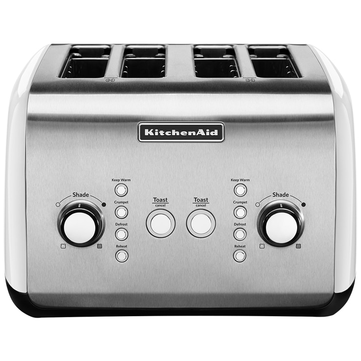 KitchenAid Classic 4 Slice Automatic Toaster White 5KMT421AWH Costco