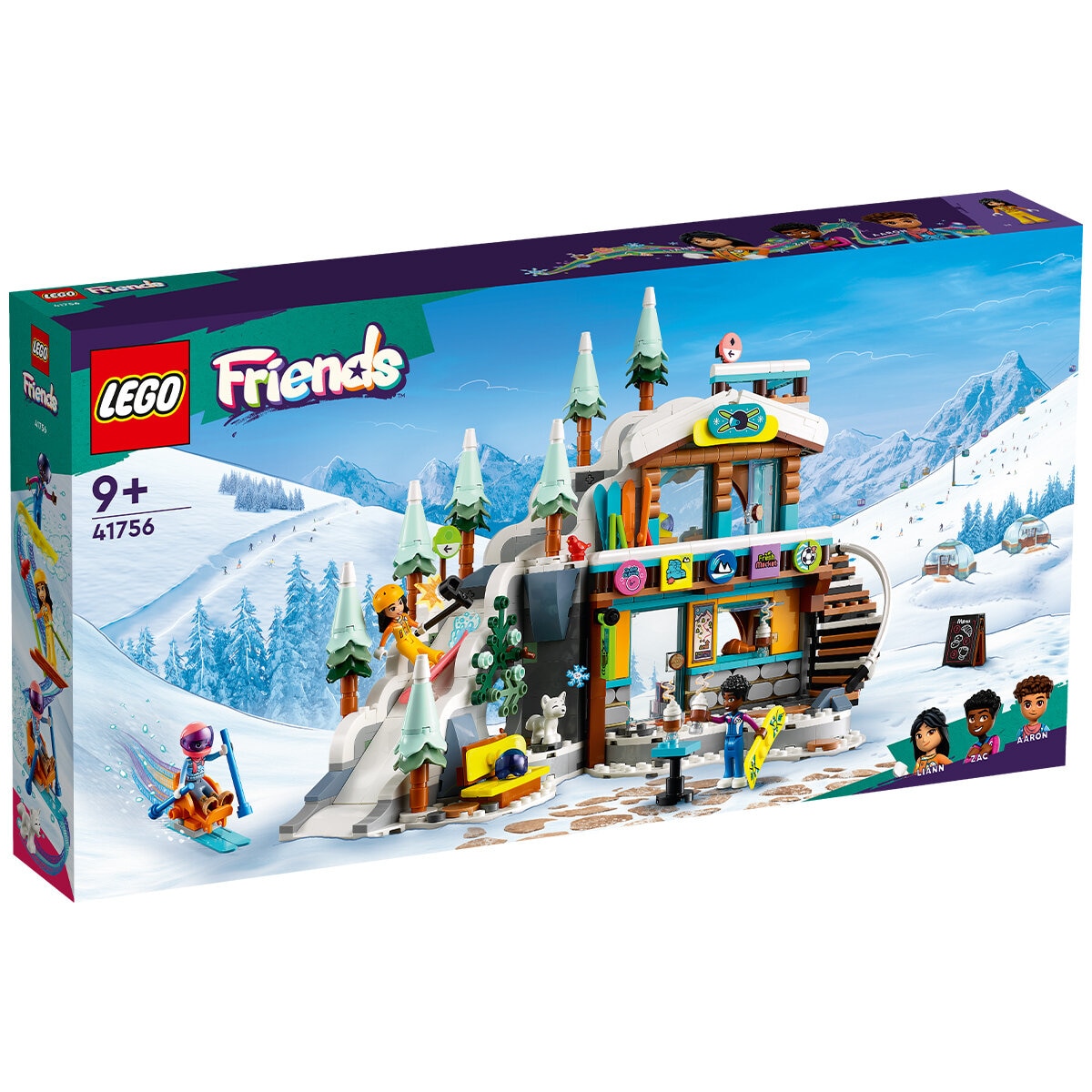 lego friends holiday ski slope and café 417