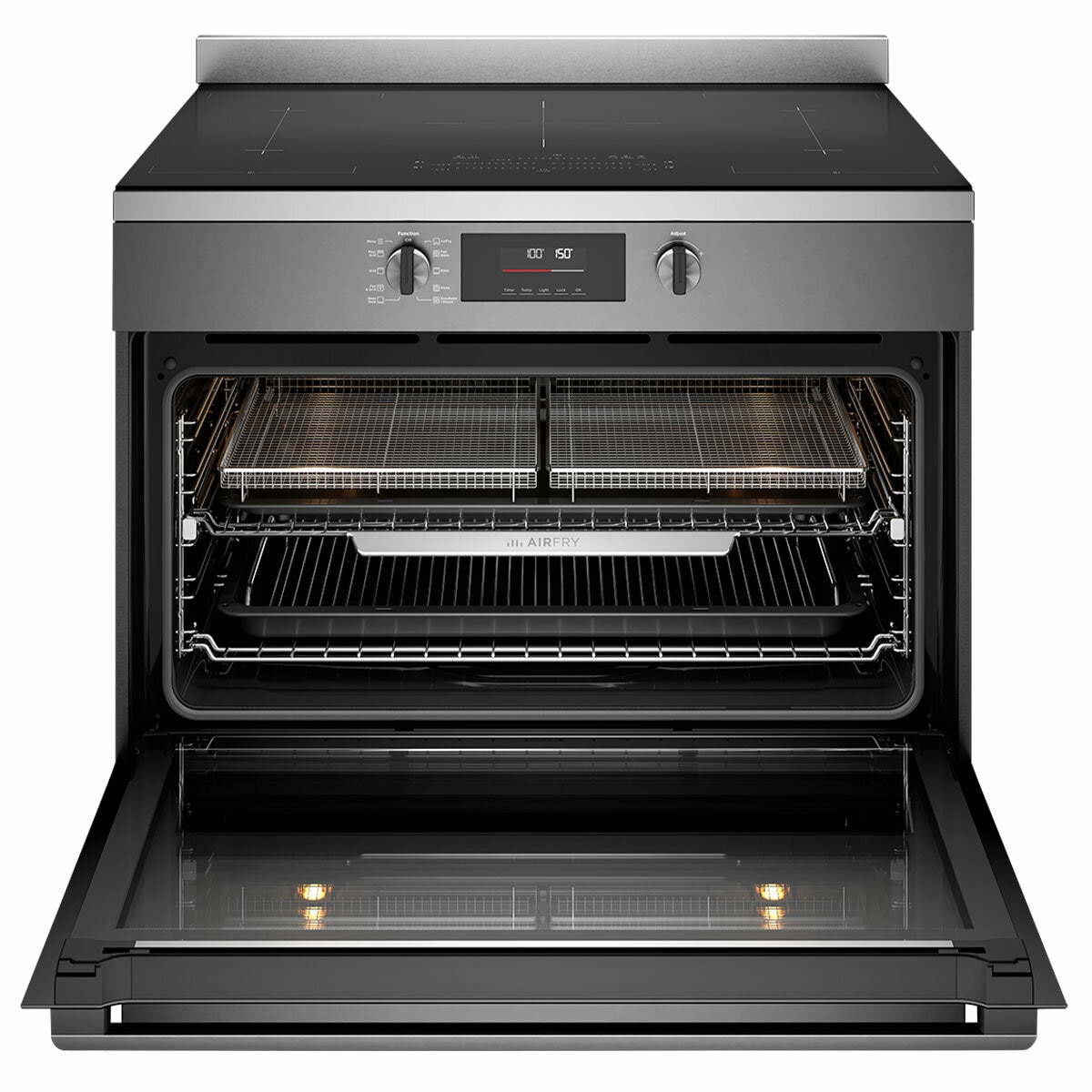 Westinghouse 90cm Freestanding Induction Pyrolytic Freestanding Oven WFEP9757DD Westinghouse 90cm Freestanding Induction Pyrolytic Freestanding Oven WFEP9757DD