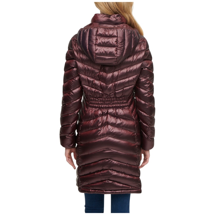 Calvin Klein Women's Packable Jacket Wine Costco Australia
