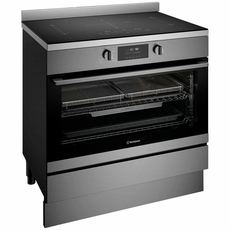 Westinghouse 90cm Freestanding Induction Pyrolytic Freestanding Oven WFEP9757DD Westinghouse 90cm Freestanding Induction Pyrolytic Freestanding Oven WFEP9757DD