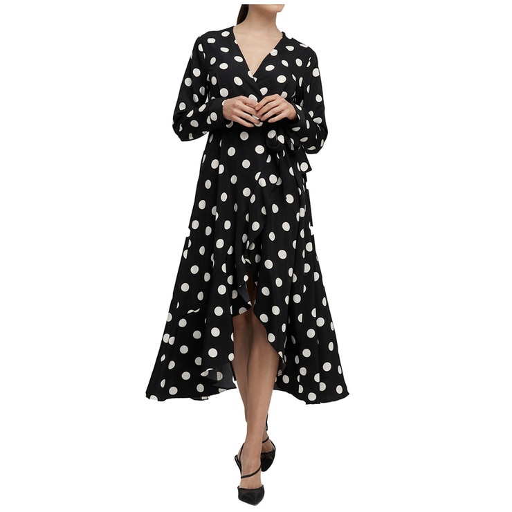 black wrap dress australia